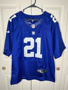 Nike Men’s Royal Blue NFL #21 Football Jersey